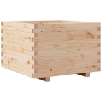 Fioriera da Giardino 70x70x49,5 cm in Legno Massello di Pino