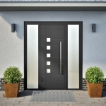 Fioriere da Giardino 2 pz 40x40x40 cm in Acciaio Corten