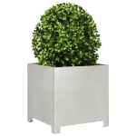 Fioriera da Giardino 40x40x40 cm in Acciaio Inox