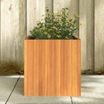 Fioriera da Giardino 45x45x45 cm in Legno Massello di Acacia