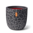 Capi Fioriera Clay Rotonda 35x34 cm Antracite