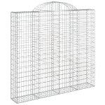 Cesti Gabbioni ad Arco 4 pz 200x30x180/200 cm Ferro Zincato