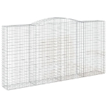 Cesti Gabbioni ad Arco 10 pz 400x50x200/220 cm Ferro Zincato