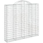 Cesti Gabbioni ad Arco 2 pz 200x30x180/200 cm Ferro Zincato