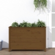 Fioriera Rialzata da Giardino Ambra 119,5x40x78cm Massello Pino