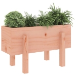 Fioriera da Giardino 62x30x38 cm in Legno Massello di Douglas