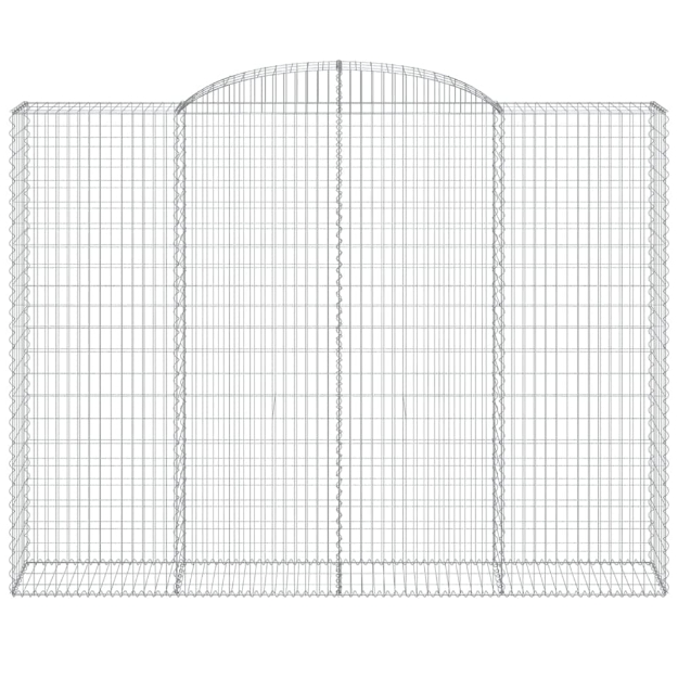 Cesto Gabbione ad Arco 300x50x220/240 cm Ferro Zincato