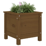 Fioriera da Giardino Ambra 40x40x39 cm Legno Massello di Pino