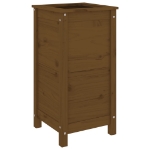 Fioriera da Giardino Ambra 40x40x78 cm Legno Massello di Pino
