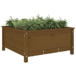 Fioriera da Giardino Ambra 82,5x82,5x39 cm Legno Massello Pino