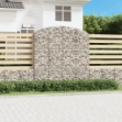 Cesto Gabbione ad Arco 200x30x200/220 cm Ferro Zincato