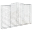 Cesto Gabbione ad Arco 300x30x180/200 cm Ferro Zincato