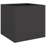 Fioriera Nera 42x40x39 cm in Acciaio