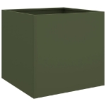 Fioriera Verde Oliva 42x40x39 cm in Acciaio