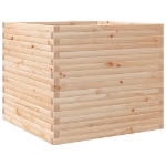 Fioriera da Giardino 80x80x68,5 cm in Legno Massello di Pino