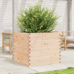 Fioriera da Giardino 80x80x68,5 cm in Legno Massello di Pino