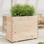 Fioriera da Giardino 90x40x72,5 cm in Legno Massello di Pino