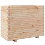 Fioriera da Giardino 90x40x72,5 cm in Legno Massello di Pino