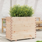 Fioriera da Giardino 90x40x72,5 cm in Legno Massello di Pino