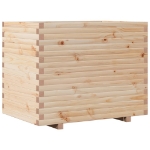 Fioriera da Giardino 90x60x72,5 cm in Legno Massello di Pino