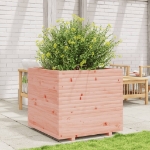 Fioriera da Giardino 80x80x72 cm in Legno Massello di Douglas