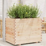 Fioriera da Giardino 90x60x72 cm in Legno Massello di Pino