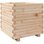 Fioriera da Giardino 50x50x49,5 cm in Legno Massello di Pino