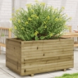 Fioriera da Giardino 90x60x49,5 cm in Legno di Pino Impregnato