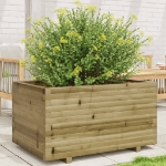 Fioriera da Giardino 90x60x49,5 cm in Legno di Pino Impregnato