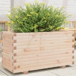 Fioriera da Giardino 90x40x49,5 cm in Legno Massello di Pino