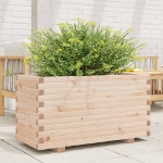 Fioriera da Giardino 90x40x49,5 cm in Legno Massello di Pino