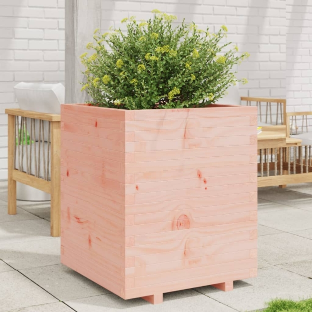 Fioriera da Giardino 60x60x72,5 cm in Legno Massello di Douglas