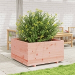 Fioriera da Giardino 90x90x49,5 cm in Legno Massello di Douglas