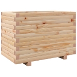Fioriera da Giardino 70x40x49,5 cm in Legno Massello di Pino