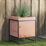 Fioriera da Giardino 40x40x50 cm in Legno Massello di Douglas