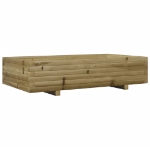 Fioriera da Giardino 110x60x26,5 cm in Legno di Pino Impregnato