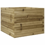 Fioriera da Giardino 60x60x46 cm in Legno di Pino Impregnato