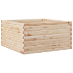 Fioriera da Giardino 90x90x46 cm in Legno Massello di Pino