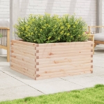 Fioriera da Giardino 90x90x46 cm in Legno Massello di Pino