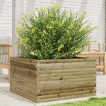 Fioriera da Giardino 80x80x45,5 cm in Legno di Pino Impregnato