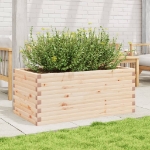 Fioriera da Giardino 110x60x45,5 cm in Legno Massello di Pino