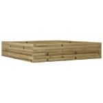 Fioriera da Giardino 110x110x23 cm in Legno di Pino Impregnato
