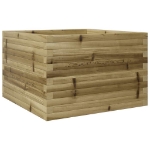 Fioriera da Giardino 70x70x46 cm in Legno di Pino Impregnato