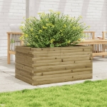 Fioriera da Giardino 90x60x46 cm in Legno di Pino Impregnato