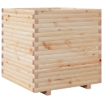 Fioriera da Giardino 70x70x72 cm in Legno Massello di Pino