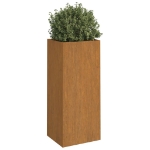 Fioriera 32x29x75 cm in Acciaio Corten