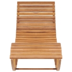 Lettino a Dondolo in Legno Massello di Teak