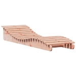 Lettino Prendisole 205x60x31,5 cm in Legno Massello di Douglas