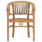 Set da Pranzo da Giardino 5 pz in Legno Massello di Teak