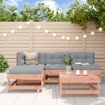 Set Salotto da Giardino 5 pz in Legno Massello di Douglas